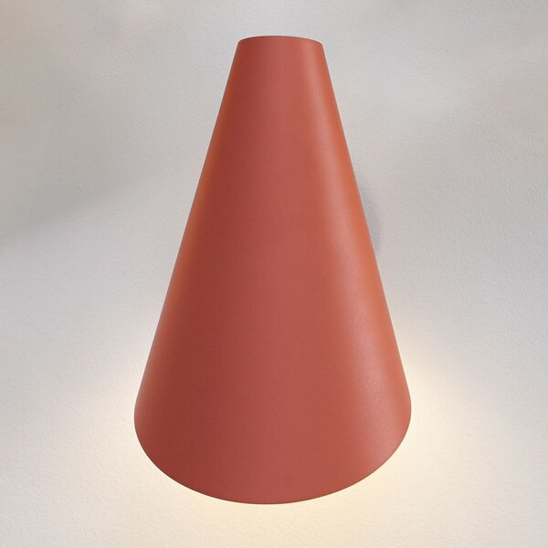 Fali Lámpa Vibia, I.Cono, dimmable, Piros, Hálószoba, Műanyag, Modern