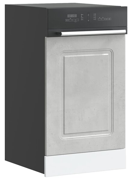 Mosogatógép panel Kalmar beton szürke 45x1,5x57 cm