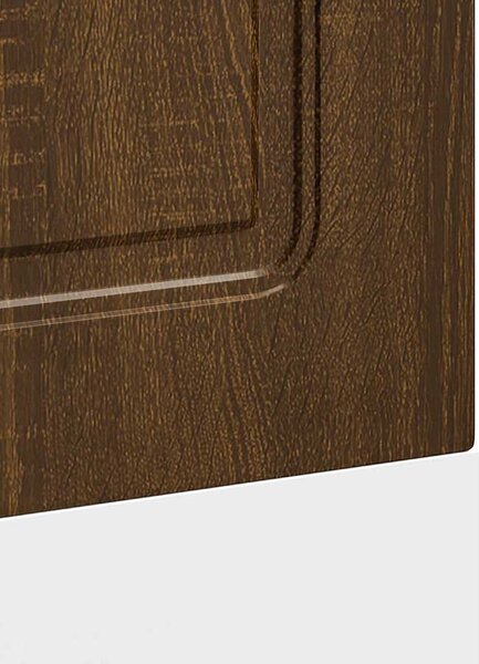 Mosogatógép panel Kalmar barna tölgy 60x1,5x57 cm műanyag fa