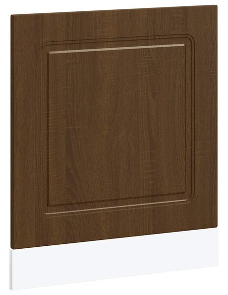 Mosogatógép panel Kalmar barna tölgy 60x1,5x57 cm műanyag fa