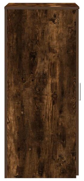 Tároló szekrény füstös tölgy 50x45x103,5 cm szerelt fa