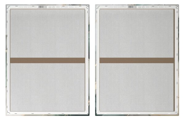Kép szett kézzel festett részletekkel 2 db-os 50x70 cm Aventurine – Styler