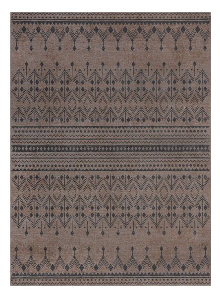 Niko barna kétrétegű szőnyeg, 170 x 240 cm - Flair Rugs