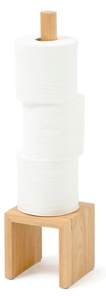 Cosmos tölgyfa WC-papír tartó - Wireworks
