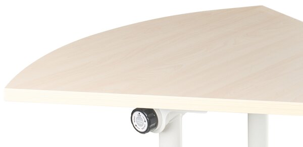 Összecsukható sarok íróasztal modul CAVI Világosbarna 90 cm 64 cm