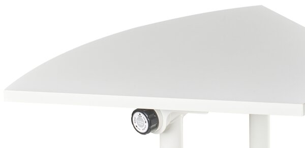 Összecsukható sarok íróasztal modul CAVI Fehér 90 cm 64 cm