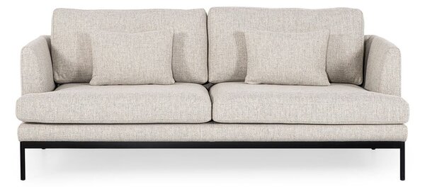 Pearl világosbézs kanapé, szélesség 204 cm - Ndesign