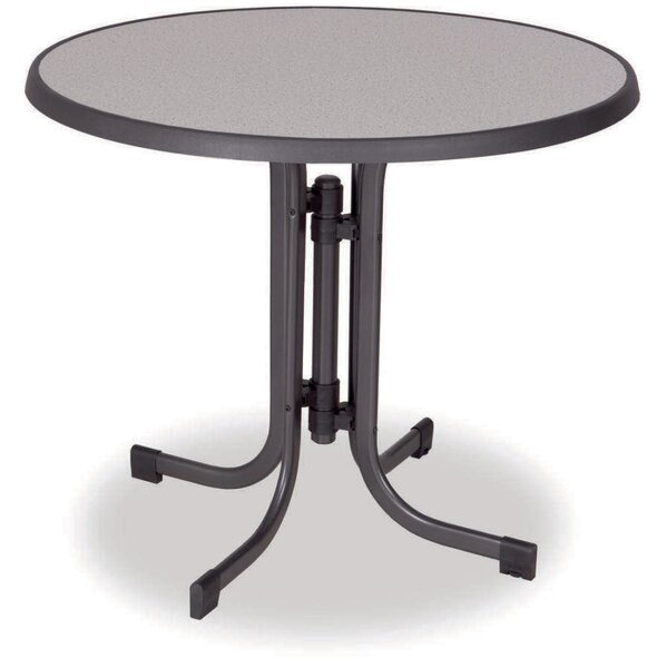 DAJAR PIZARRA összecsukható fém kerti körasztal - ø 85 cm (Méret: