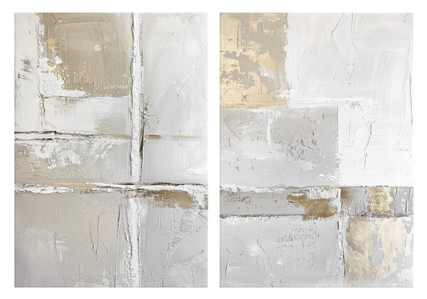 Kép szett kézzel festett részletekkel 2 db-os 50x70 cm Sail – Styler