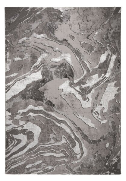 Marbled szürke szőnyeg, 120 x 170 cm - Flair Rugs