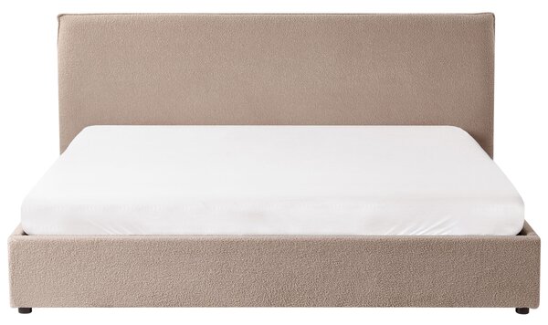 Ágyneműtartós ágy LAVAUR Buklé Tópszín 180 x 200 cm