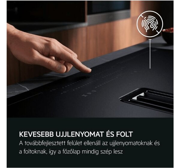 AEG TH84CC23CZ Indukciós főzőlap páraelszívóval, SaphirMatt®