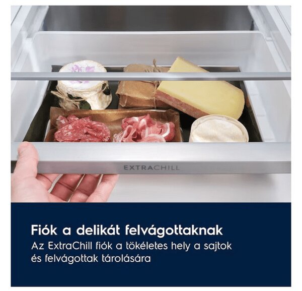 Electrolux ENT6MD18S3 Beépíthető alulfagyasztós hűtőszekrény