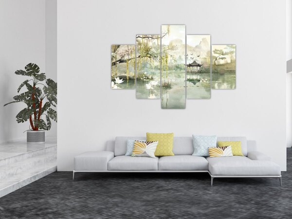 Kép - Kínai tó (150x105 cm)