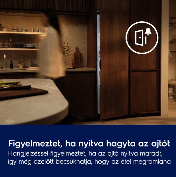 Electrolux LNS3LE18S Beépíthető alulfagyasztós kombi hűtő