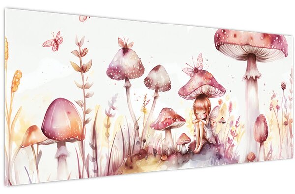 Kép - Rózsaszín tündér (120x50 cm)