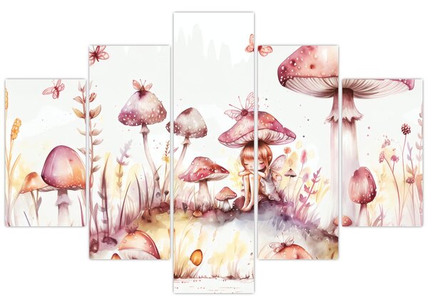 Kép - Rózsaszín tündér (150x105 cm)