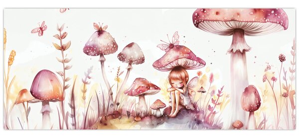 Kép - Rózsaszín tündér (120x50 cm)