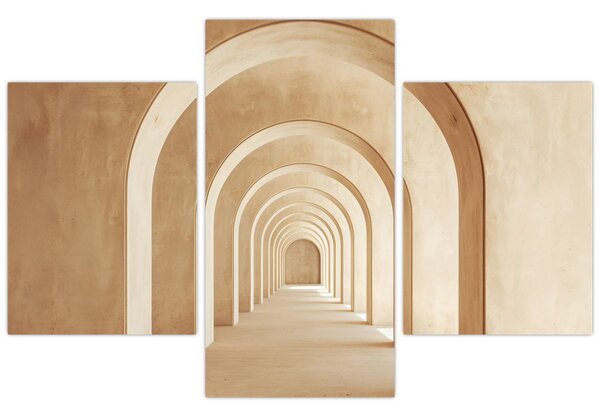 Kép - Bézs átjáró (90x60 cm)