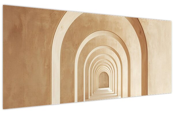 Kép - Bézs átjáró (120x50 cm)