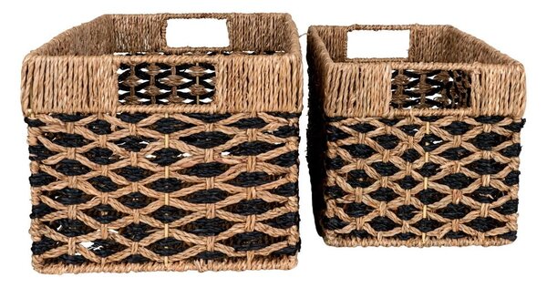Tengerifű tárolókosár szett 2 db-os 25x40x21 cm Salar – House Nordic