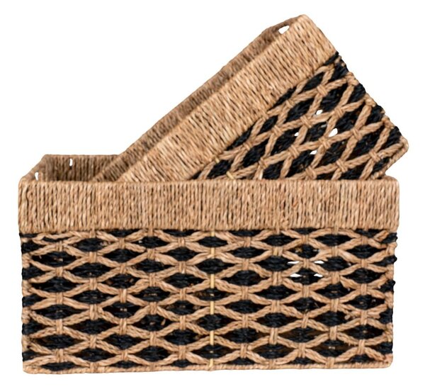 Tengerifű tárolókosár szett 2 db-os 25x40x21 cm Salar – House Nordic