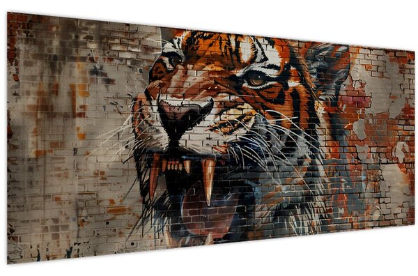 Kép - Téglatigris (120x50 cm)