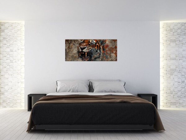 Kép - Téglatigris (120x50 cm)