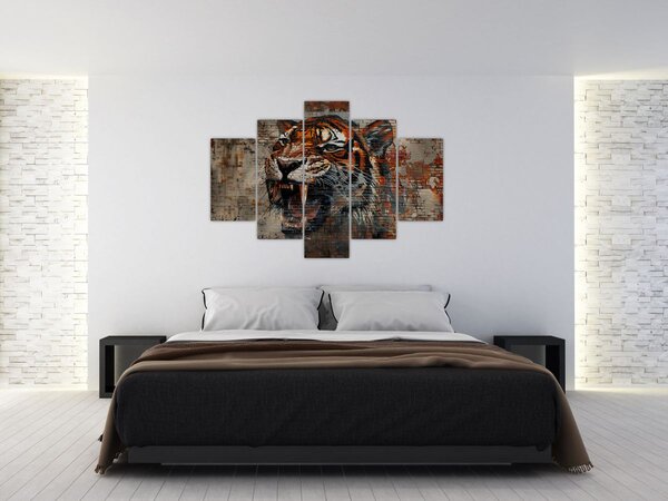 Kép - Téglatigris (150x105 cm)