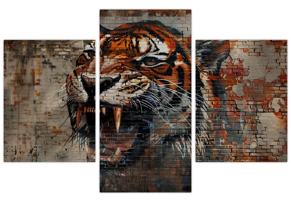 Kép - Téglatigris (90x60 cm)