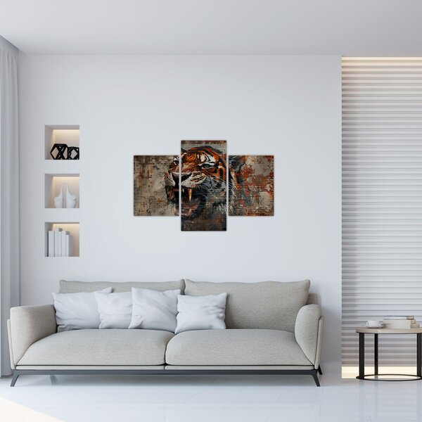Kép - Téglatigris (90x60 cm)