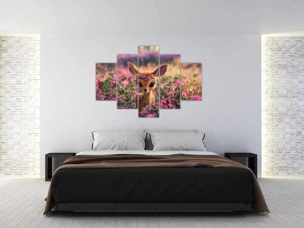 Kép - Aranyos őzike (150x105 cm)