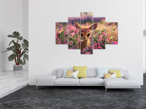 Kép - Aranyos őzike (150x105 cm)