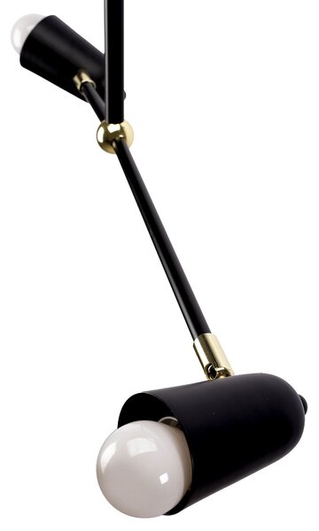 Mennyezeti lámpa APP1708-4CP BLACK + GOLD