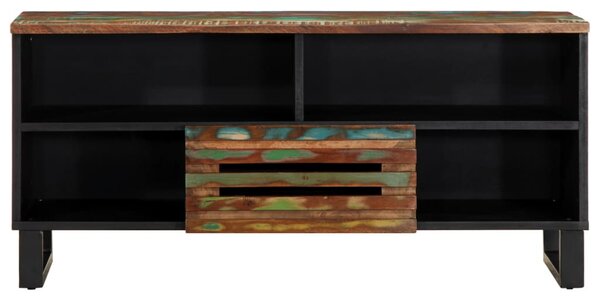 Tömör akácfa TV-szekrény 100 x 34 x 46 cm