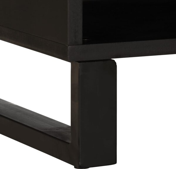 Tömör akácfa TV-szekrény 100 x 34 x 46 cm