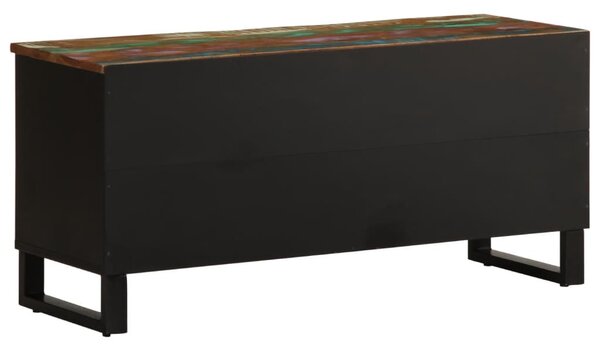 Tömör akácfa TV-szekrény 100 x 34 x 46 cm