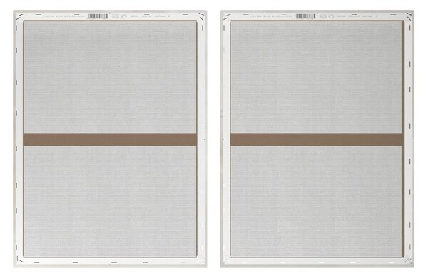Kép szett kézzel festett részletekkel 2 db-os 50x70 cm Crystal – Styler