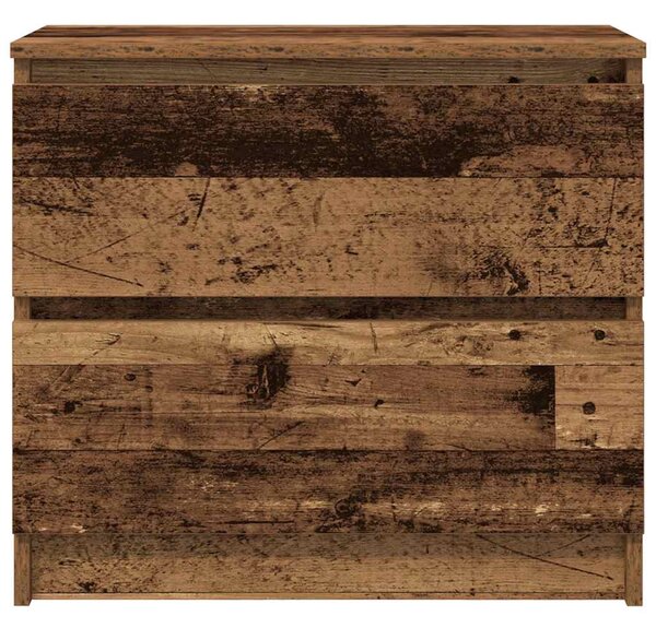 Antik hatású szerelt fa TV-szekrény 60x35x54 cm