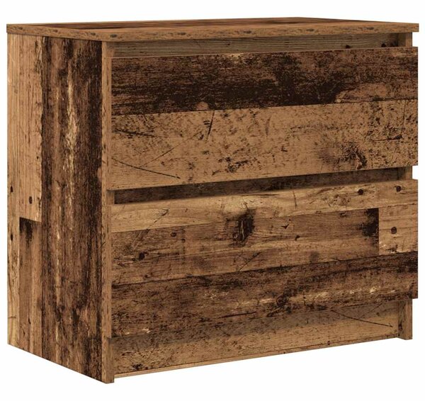 Antik hatású szerelt fa TV-szekrény 60x35x54 cm