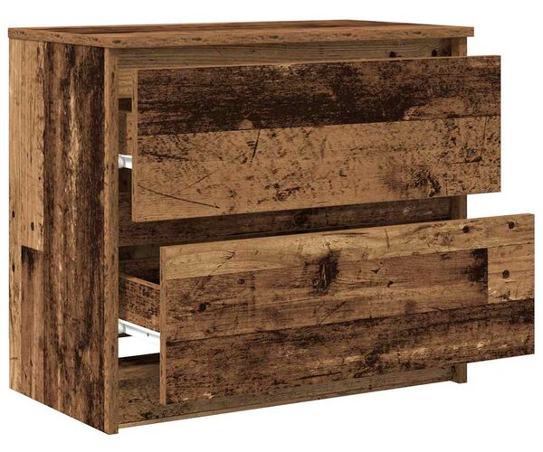 Antik hatású szerelt fa TV-szekrény 60x35x54 cm