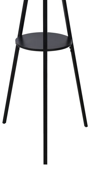 Fogas, Denner, fekete, 48.5x48.5x180 cm