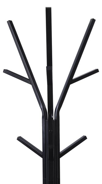 Fogas, Denner, fekete, 48.5x48.5x180 cm