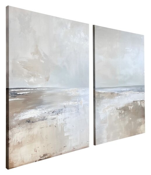 Kép szett kézzel festett részletekkel 2 db-os 50x70 cm Breeze – Styler