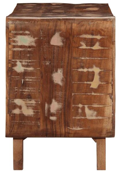 Tömör újrahasznosított fa TV-szekrény 105x46x32 cm