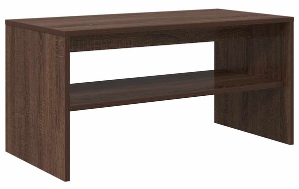 Barna tölgy színű szerelt fa TV-szekrény 80 x 40 x 40 cm