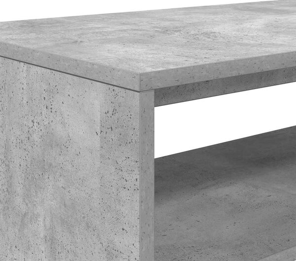 Betonszürke szerelt fa TV-szekrény 60x40x40 cm