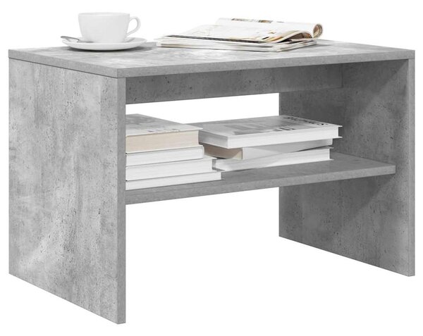 Betonszürke szerelt fa TV-szekrény 60x40x40 cm