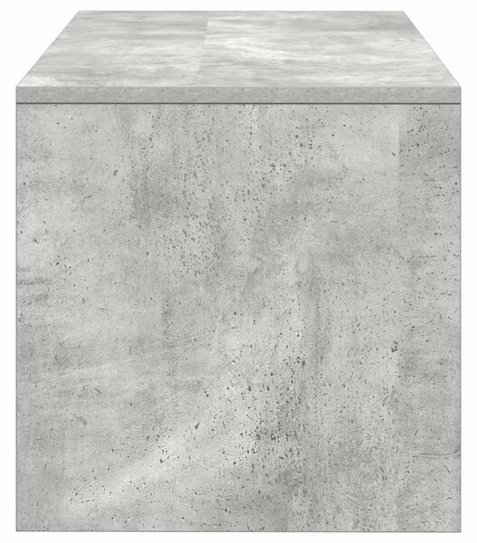 Betonszürke szerelt fa TV-szekrény 60x40x40 cm