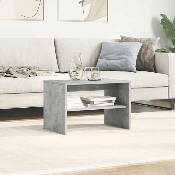 Betonszürke szerelt fa TV-szekrény 60x40x40 cm